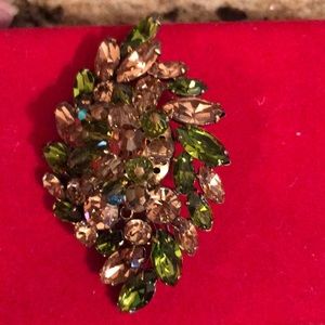 Vintage Rhinestone Brooch